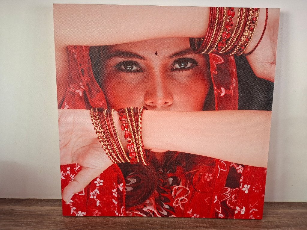 Canvas foto, Ophalen, 50 – 75, Zo goed als nieuw, Foto of Poster