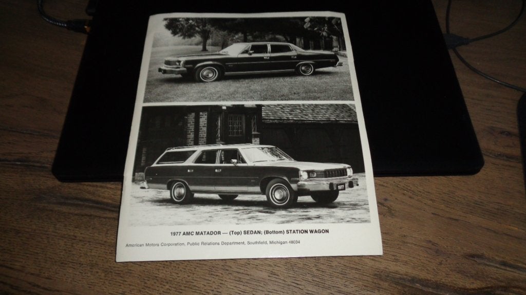 GROTE USA Persfoto  AMC  MATADOR   1977, Verzenden, Zo goed als nieuw, Overige merken