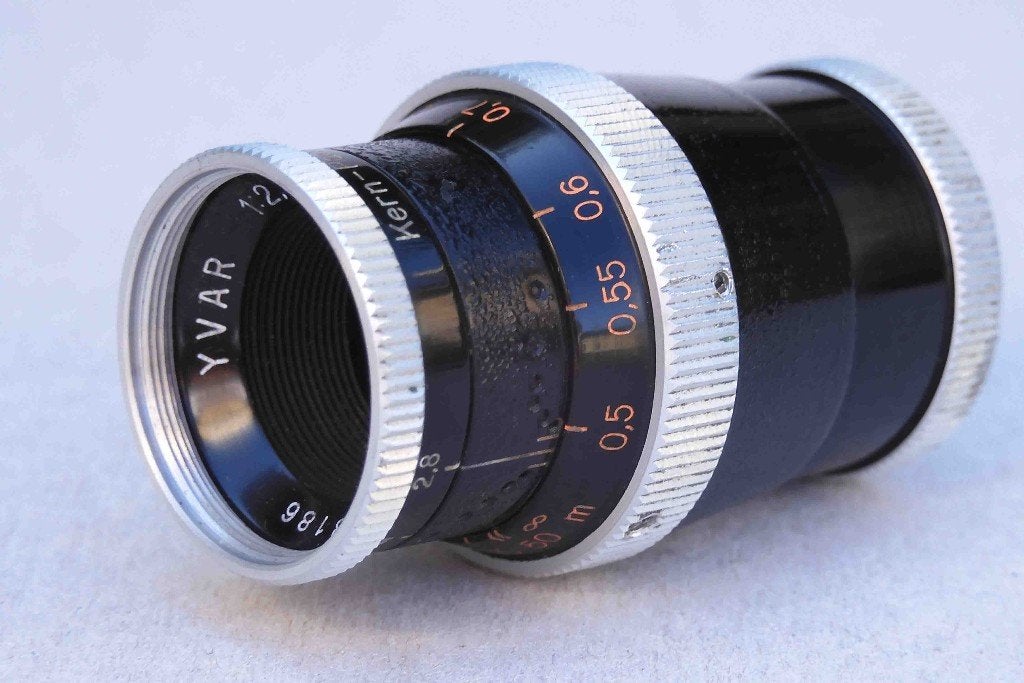 Kern-Paillard Zwitserland  36mm 2.8 Yvar, Overige merken, Gebruikt, 36 mm, Groothoeklens