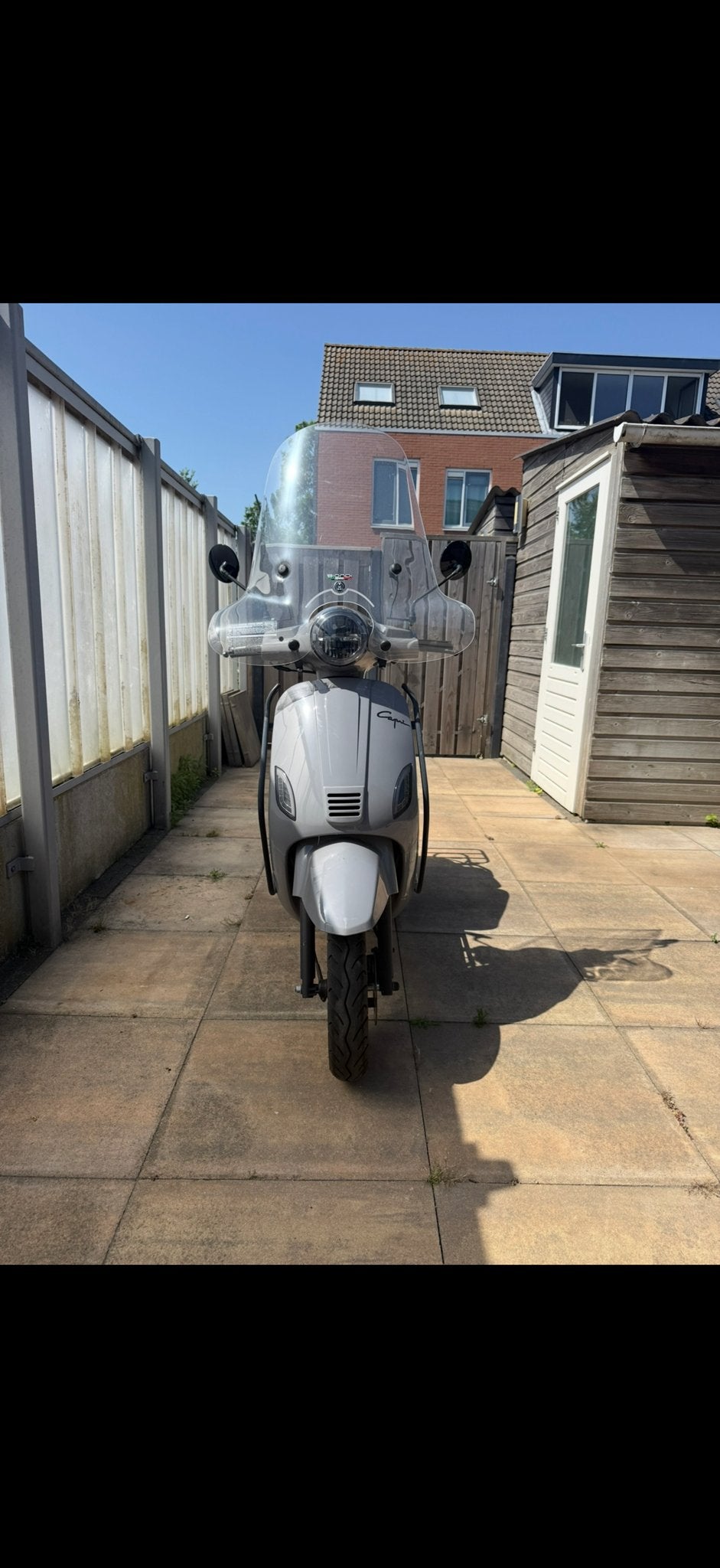 Santini Capri scooter, Ophalen, Gebruikt
