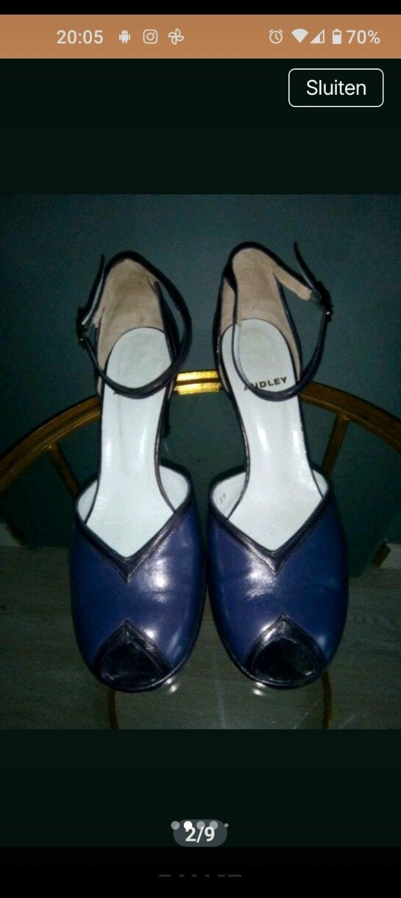 audley peeptoe pumps paars aubergine, Overige kleuren, Audley, Ophalen of Verzenden, Sneakers of Gympen