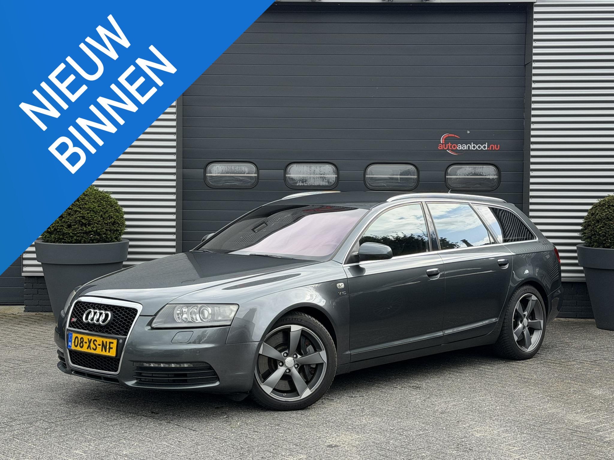 Audi A6 Avant S6 5.2 FSI S6 Pro Line V10 | Camera | Navigati, Automaat, 435 pk, Gebruikt, Zwart