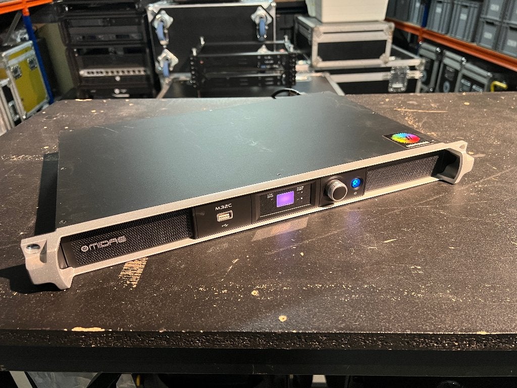 Midas M32C Rackmixer, Ophalen of Verzenden, Gebruikt, 20 kanalen of meer
