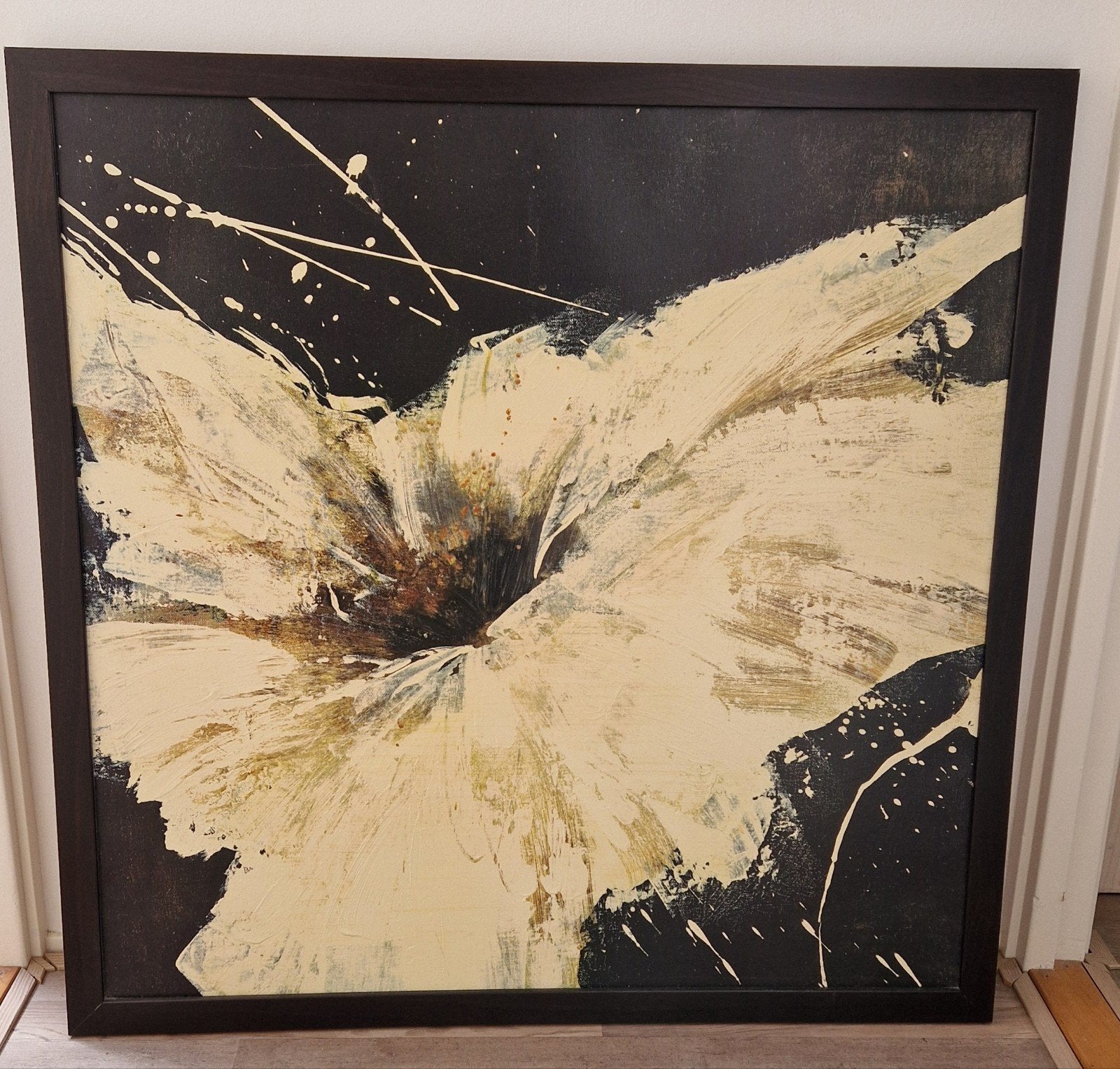 Schilderij bloem Ikea, Ophalen