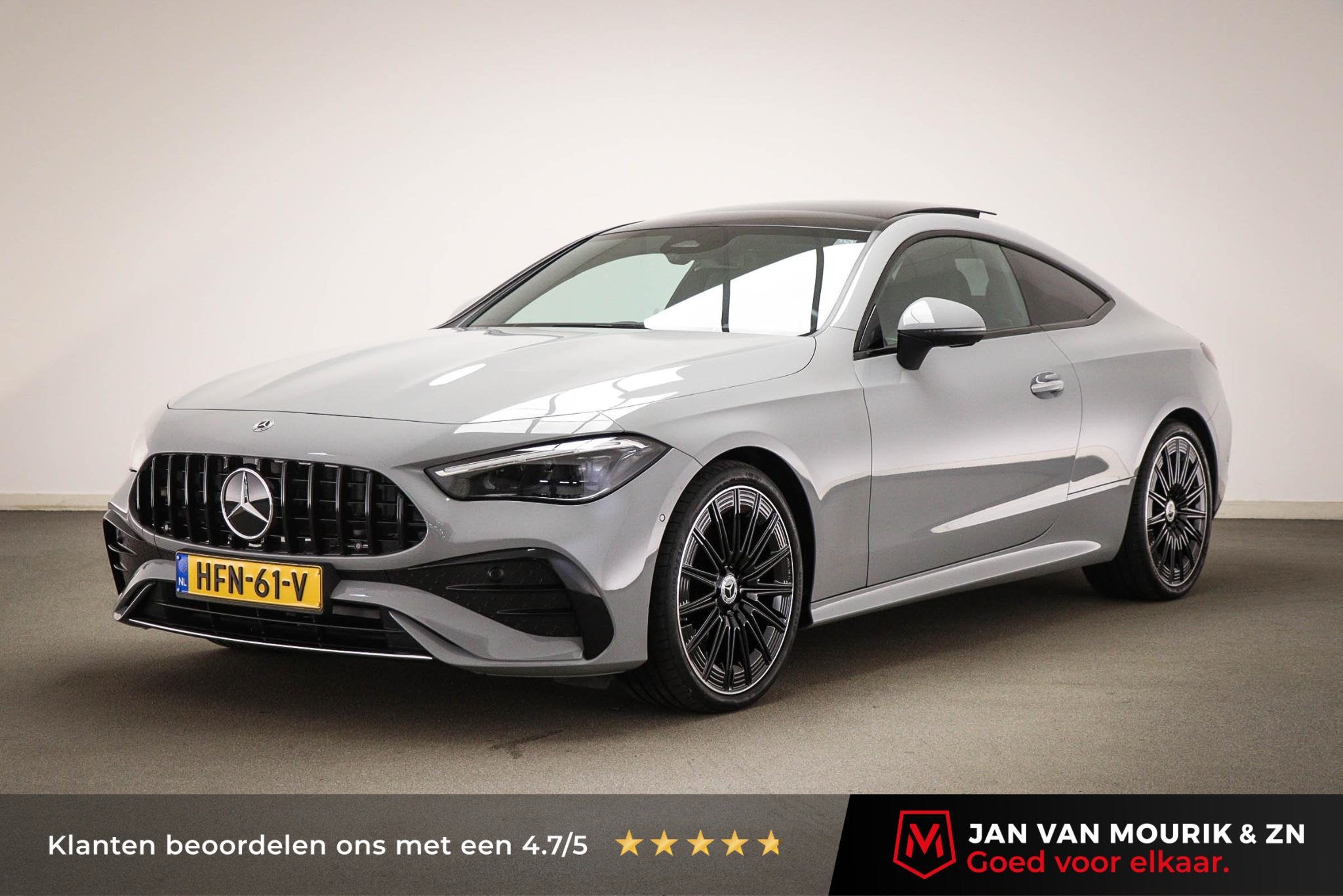 Mercedes-Benz CLE Coupé 200 AMG Line | PANORAMADAK | BURMES, Auto's, Automaat, 4 cilinders, Met garantie (alle), 4 stoelen