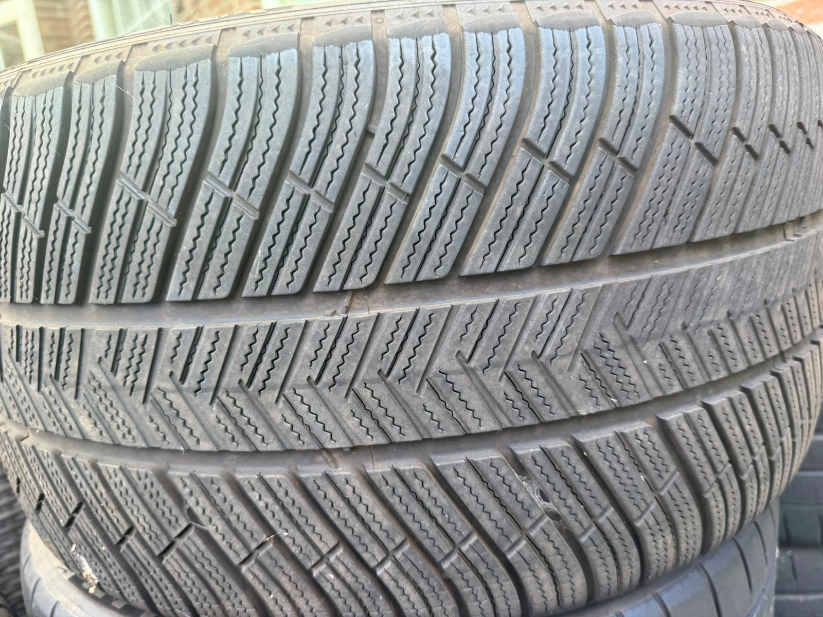 4 X Michelin Pilot Alpin 5 winterbanden 275/285/35R20 5mm, Ophalen, Gebruikt, 285 mm, Winterbanden