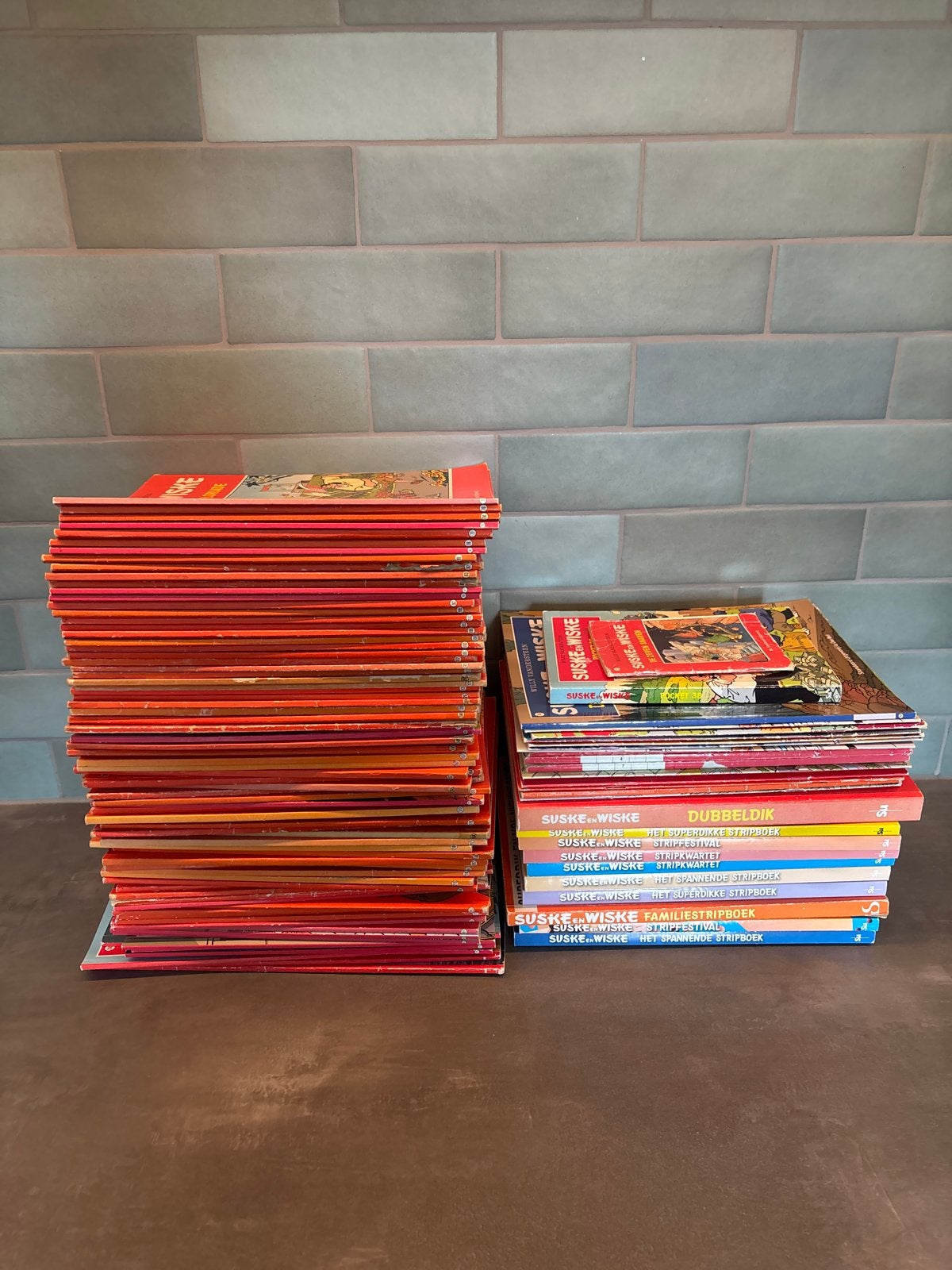 Grote Suske en Wiske collectie: albums, specials en meer, Boeken, Meerdere stripboeken, Ophalen, Gelezen