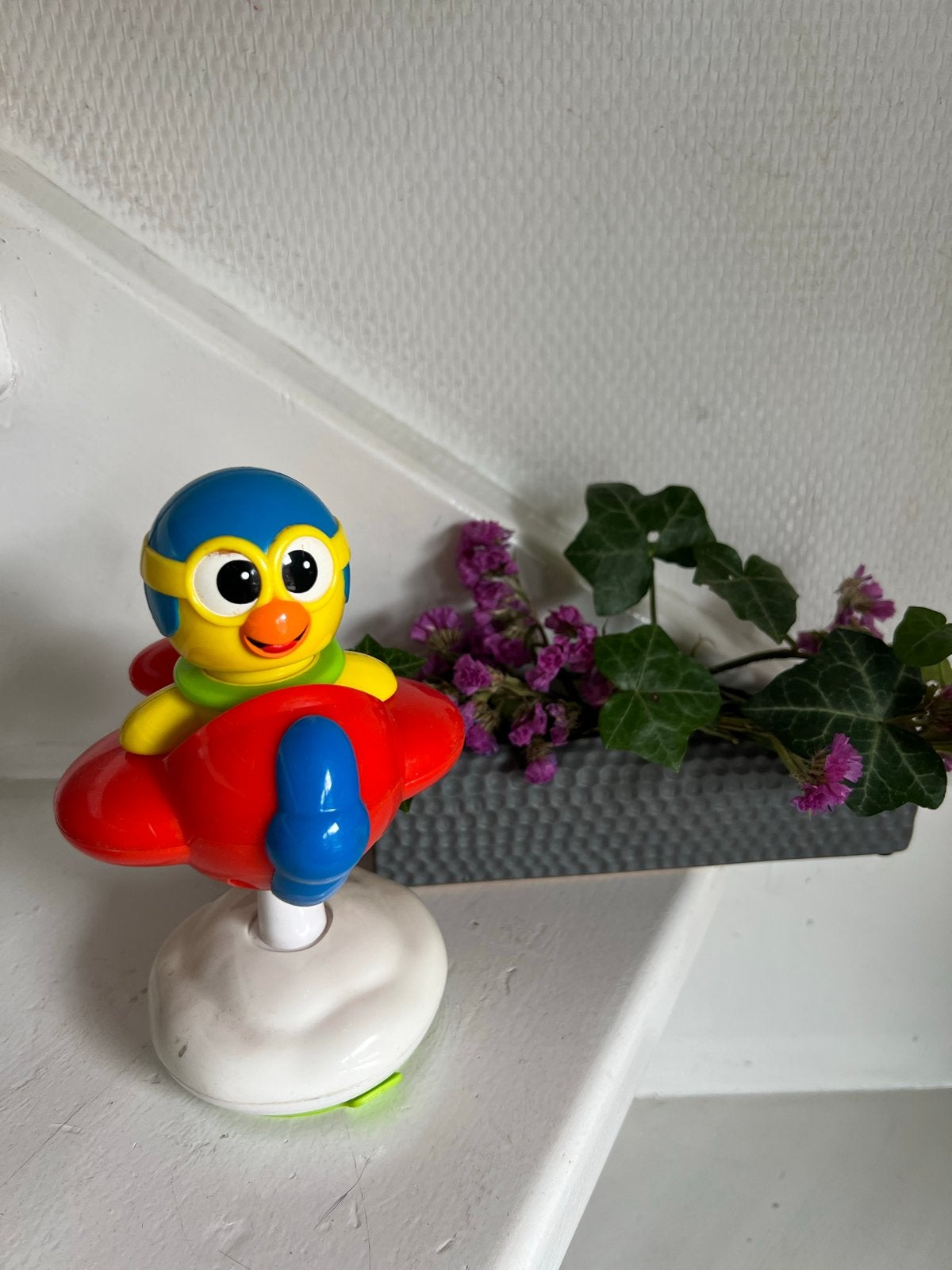 Chicco Vliegtuig Rammelaar met Zuignap, Ophalen of Verzenden, Gebruikt, Rammelaar