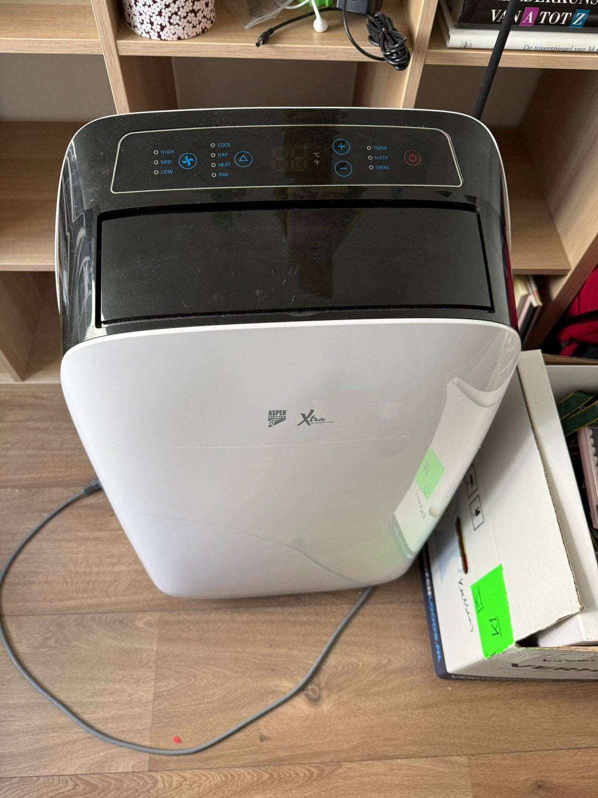 Mobiele airco, Ophalen, Gebruikt, Minder dan 60 m³, 3 snelheden of meer