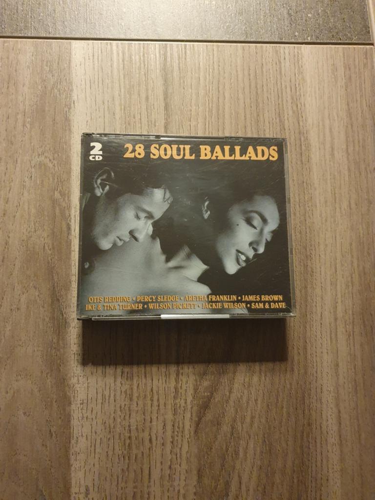 Cd 28 soul ballads, Ophalen of Verzenden, Zo goed als nieuw, R&B en Soul