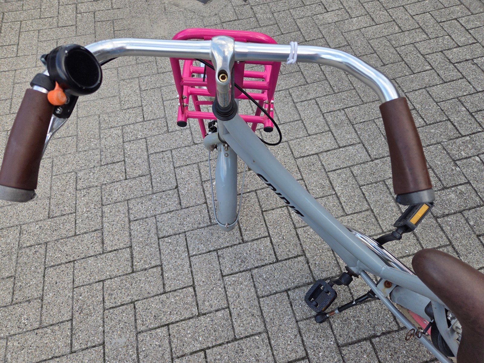 Spirit kinderfiets 22 inch met terugtraprem, Ophalen, Gebruikt, Spirit, Terugtraprem