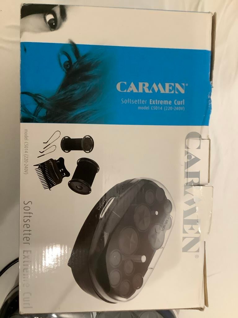 Carmen Softsetter Extreme Curl C5014 Krulset, Ophalen of Verzenden, Zo goed als nieuw