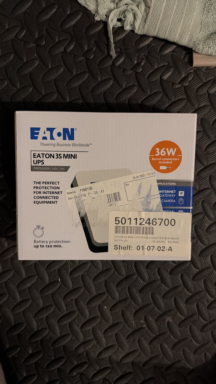 Eaton 3S mini UPS, Computers en Software, Ophalen of Verzenden, Zo goed als nieuw