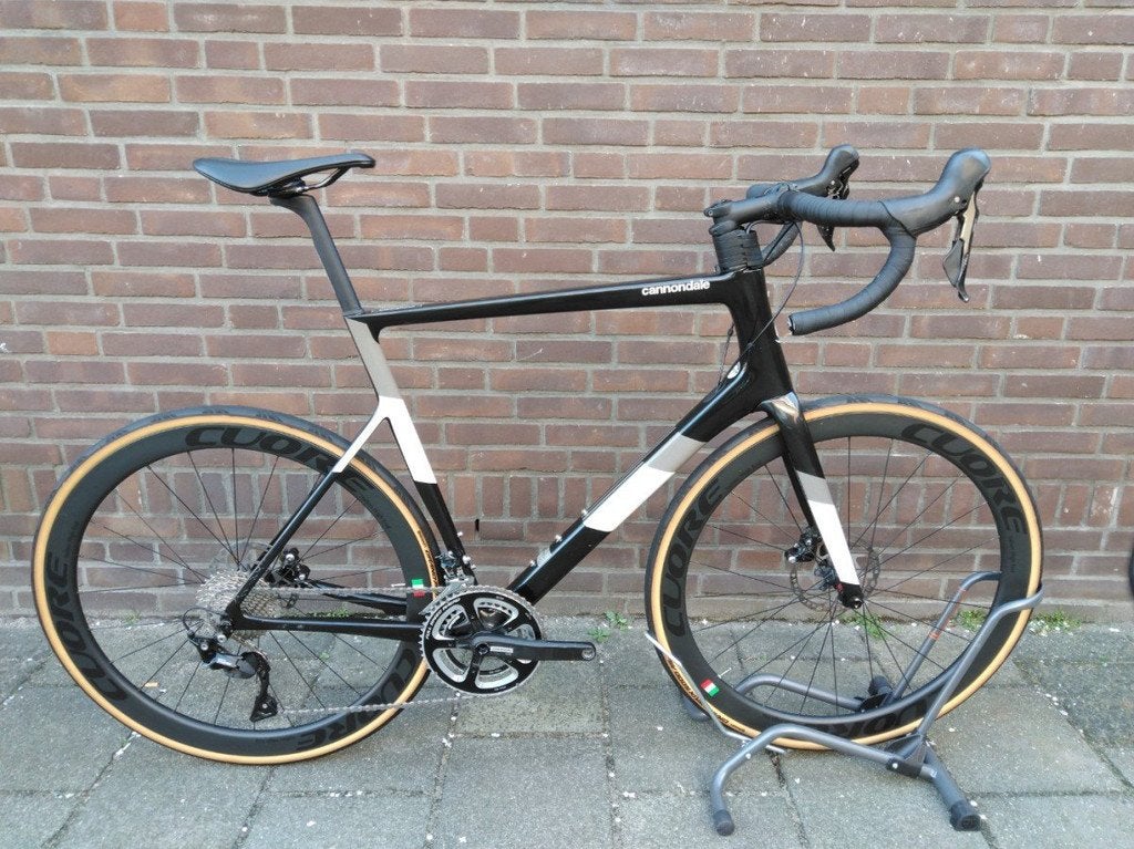 CANNONDALE S6 EVO Crb Disc Heren Zwart/Grijs 60cm 2021, Overige merken, Gebruikt, -, - 0
-, NL
