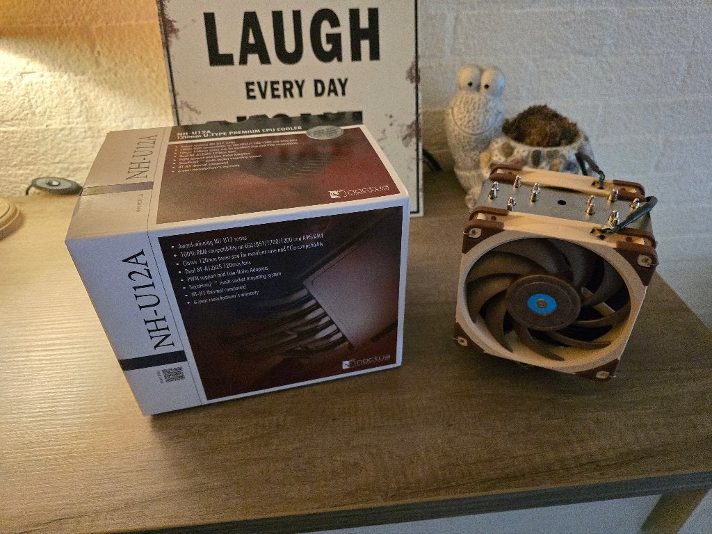 Noctua NH-U12A processor cooler., Ophalen, Nieuw, Luchtkoeling
