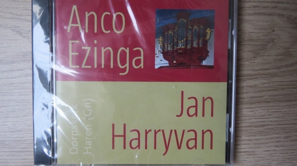 Cd orgel: Anco Ezinga en Jan Harryvan, Dorpskerk Haren, Ophalen of Verzenden, Classicisme, Nieuw in verpakking, Kamermuziek