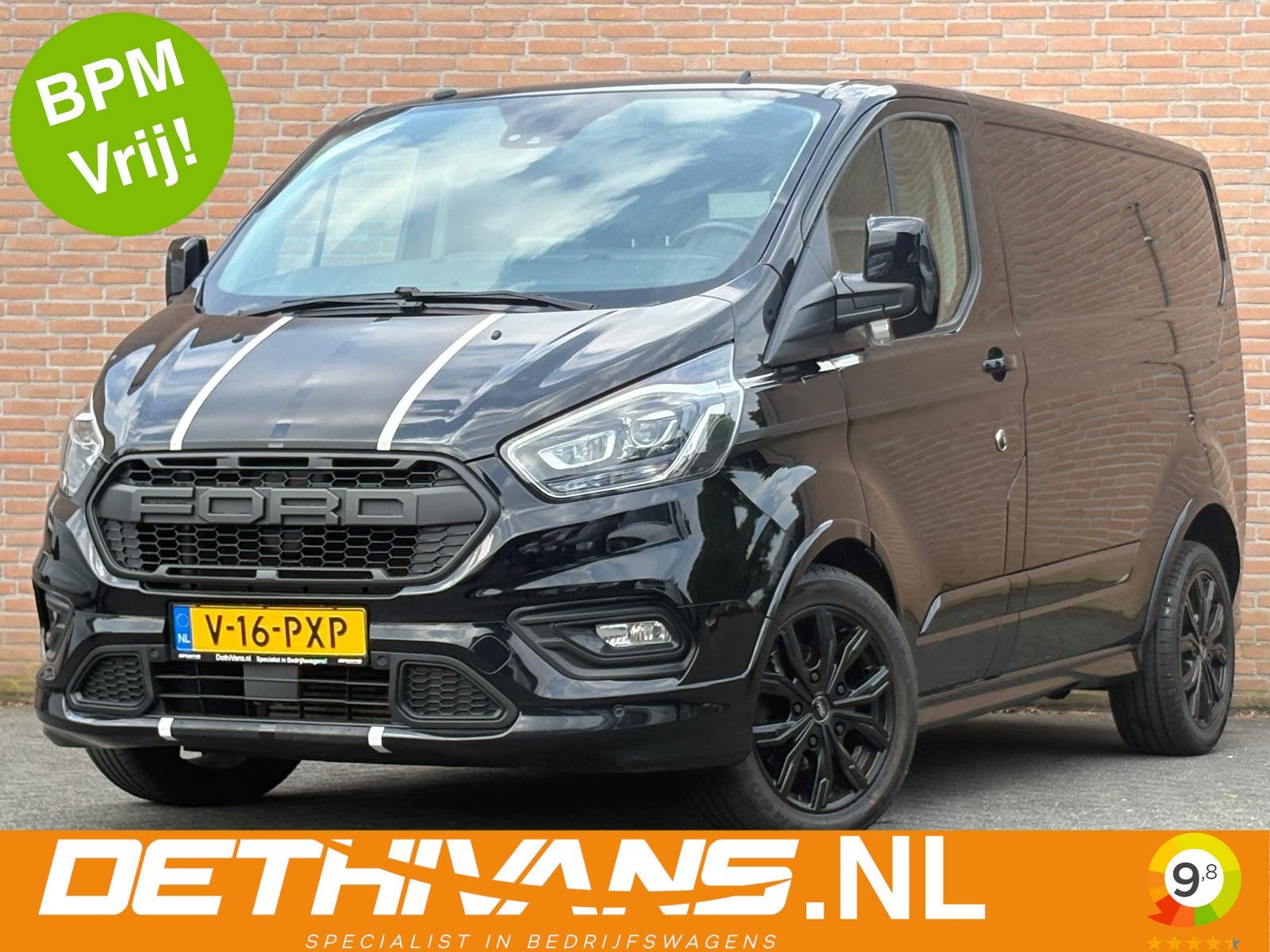 Ford Transit Custom 2.0TDCI 170PK Sport / Automaat / Cruisec, Auto's, Stof, Gebruikt, 4 cilinders, Met garantie (alle)
