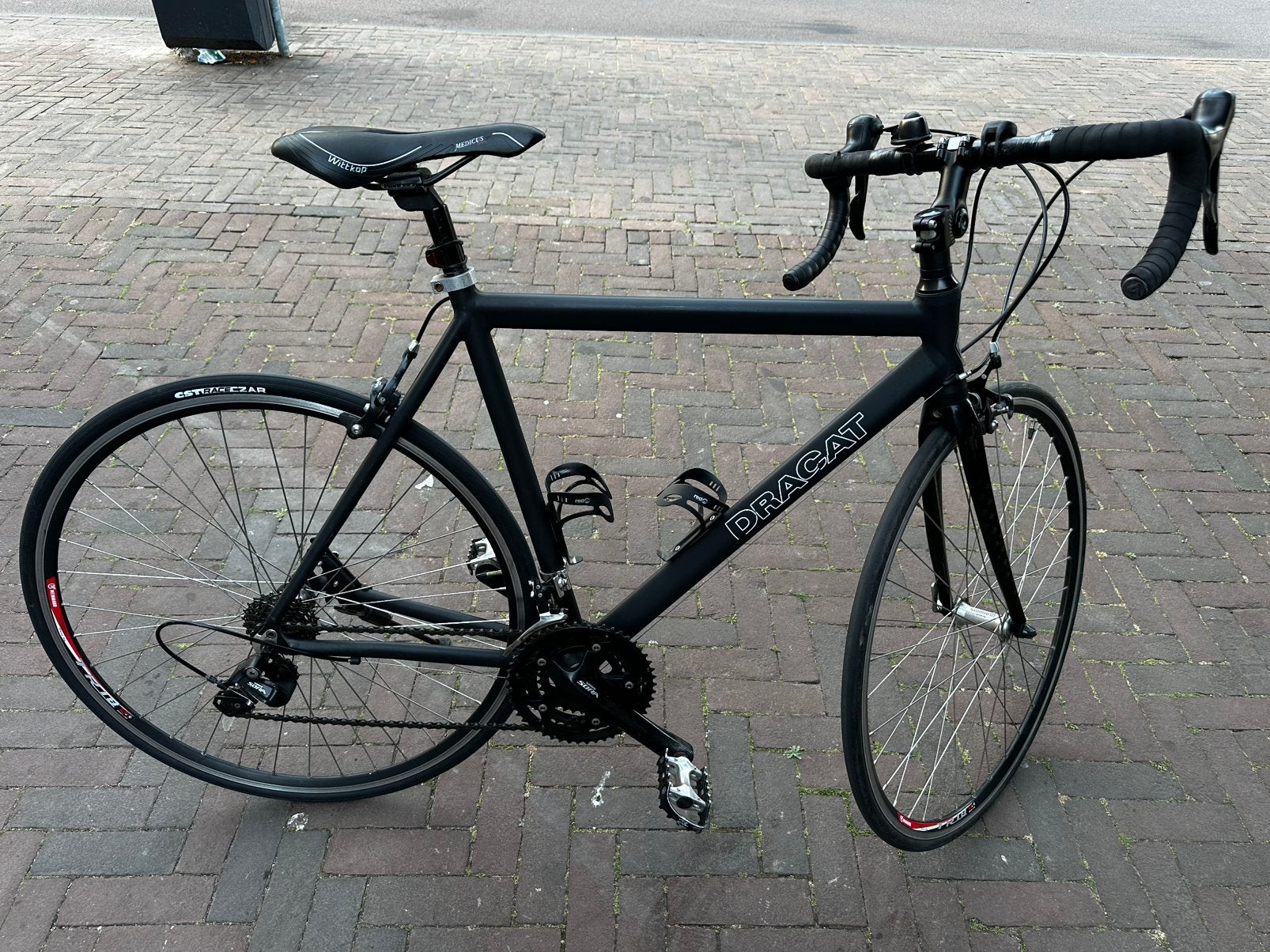 DRAG AT Racefiets – Shimano Sora 3x9, Aluminium, Zo goed als nieuw, 57 tot 61 cm, Meer dan 20 versnellingen