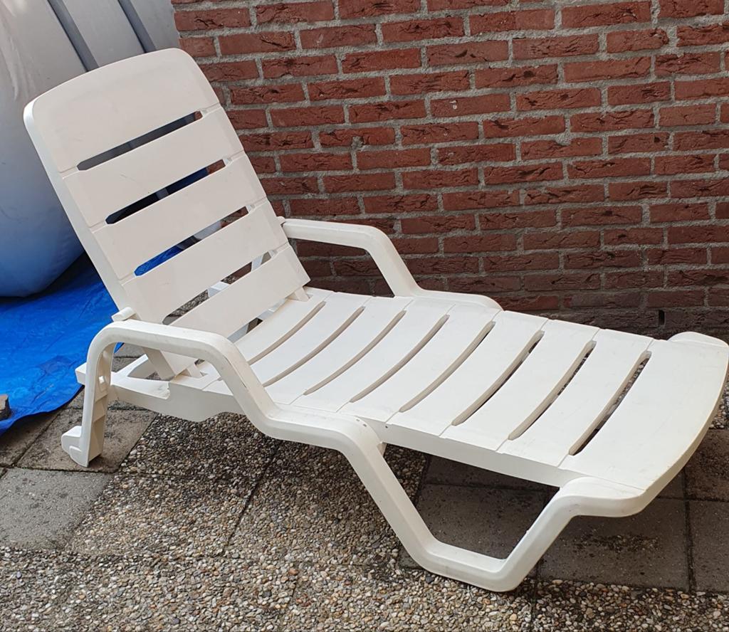 Ligbed, Tuin en Terras, Ligbedden, Ophalen, Gebruikt, Verstelbaar