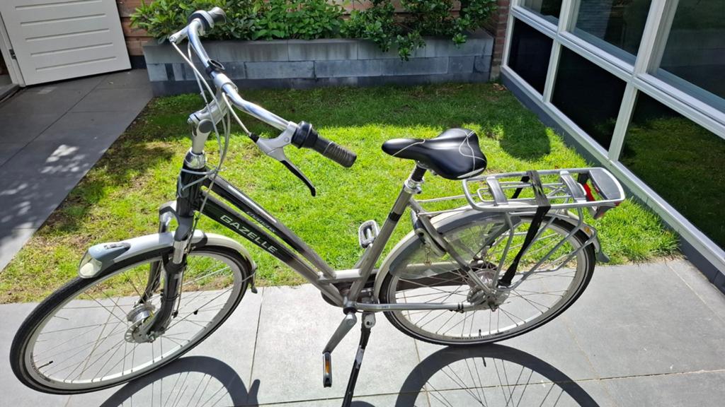 Gazelle Chamonix Excellent Damesfiets, Ophalen, Gebruikt, Velgrem, Versnellingen