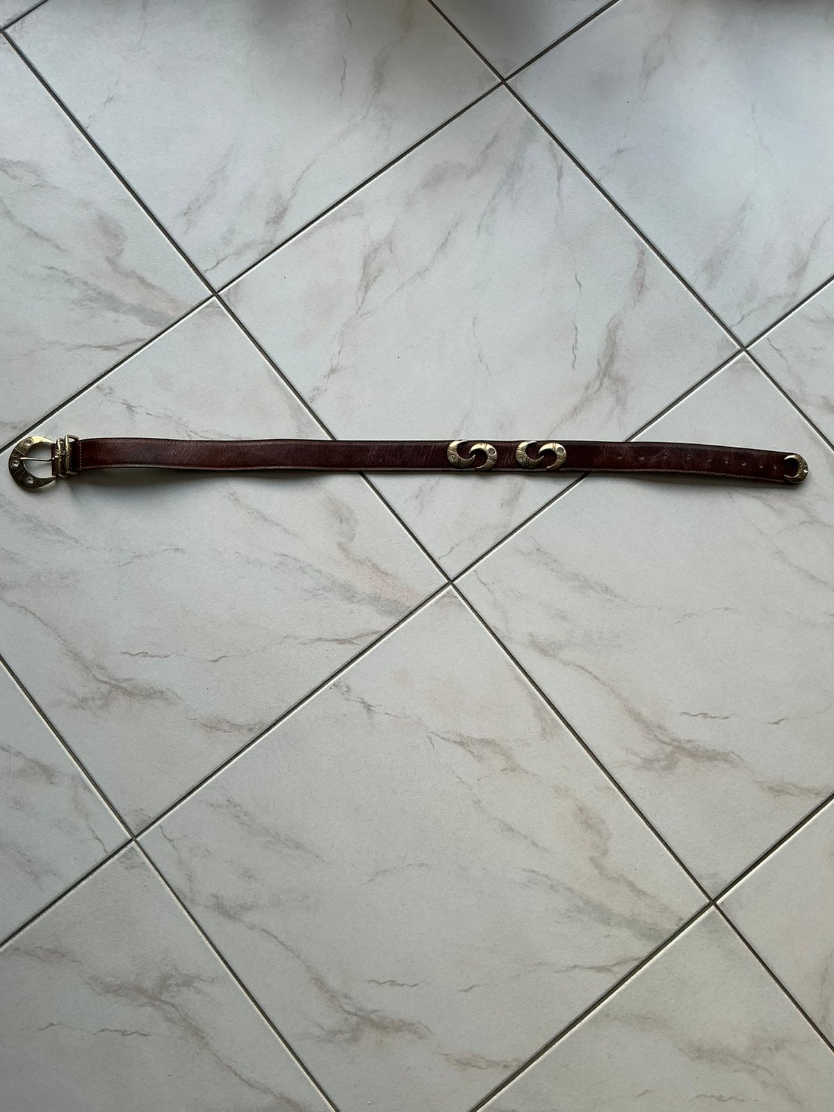 NIEUWE DAMES CEINTUUR, Echt leder, 90 tot 100 cm, Tailleriem, Ophalen of Verzenden