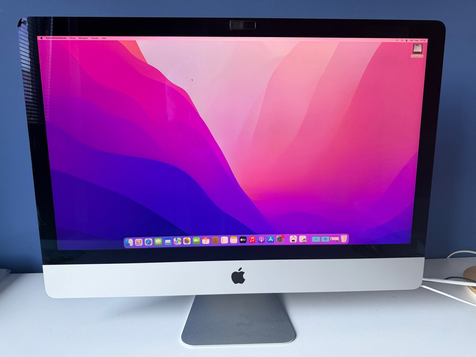 Apple iMac 21.5 inch (2017) - 3.8 GHz i5, 4GB RAM, 2TB HDD, Ophalen, HDD, IMac, Zo goed als nieuw