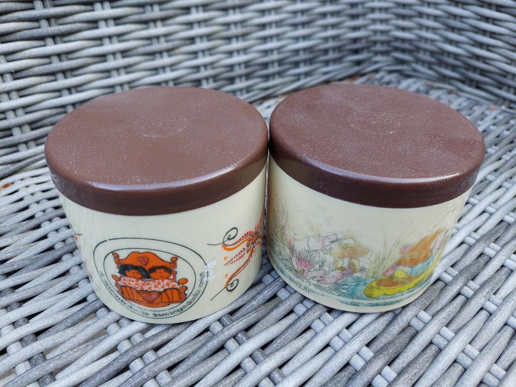 Vintage Seno Maartensdijk Holland voorraadpotten (2 stuks), Ophalen of Verzenden