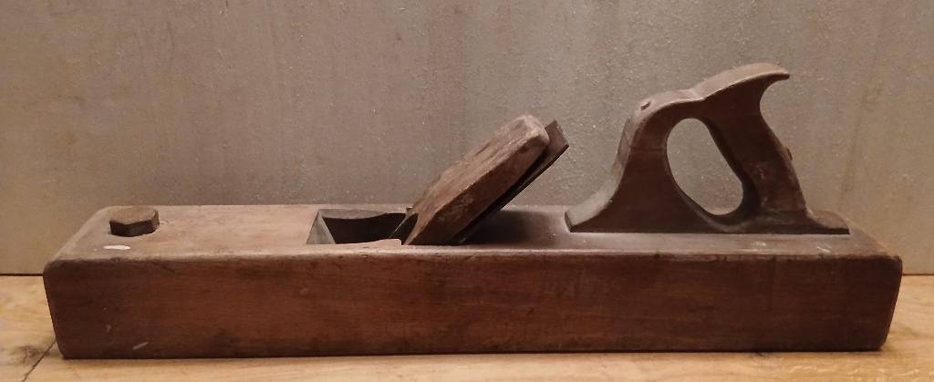 Antieke houten rijschaaf / blokschaaf 51cm lang, Ophalen of Verzenden