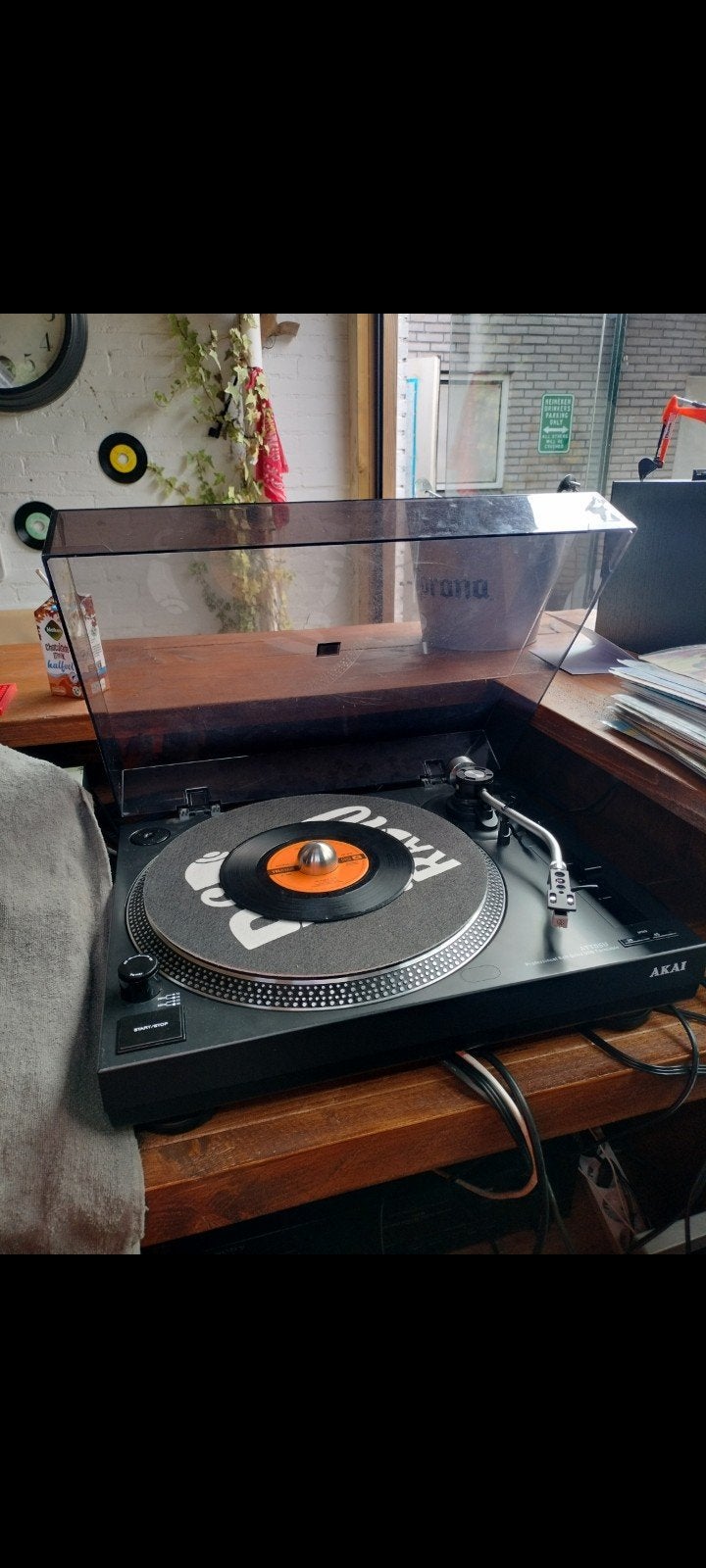 Platenspeler akai att 05u, Ophalen, Nieuw, USB-aansluiting, Platenspeler