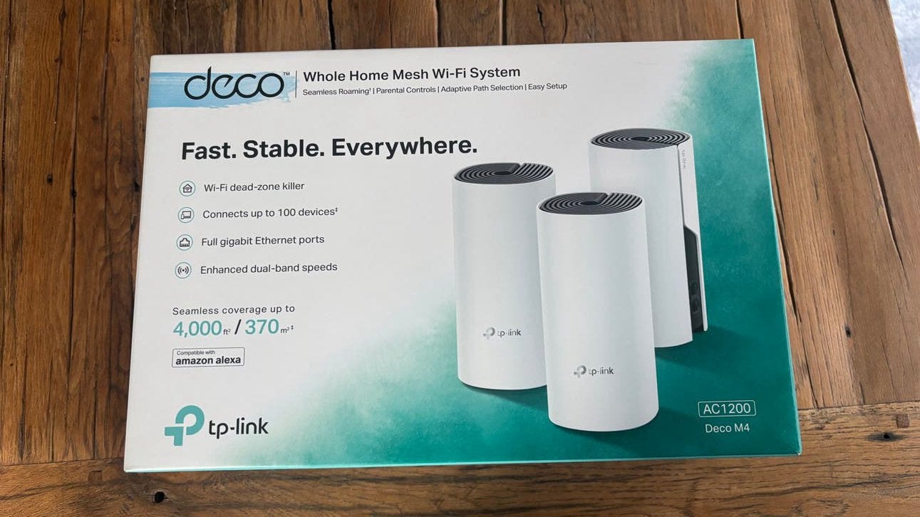 TP-Link Deco M4 AC1200 Mesh Wi-Fi (3-pack), Ophalen of Verzenden, Gebruikt, TPLink