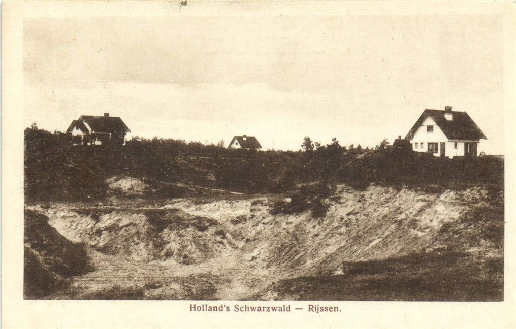 Holland s Schwarzwald - Rijssen. - gelopen, Ophalen of Verzenden, 1940 tot 1960, Gelopen, Noord-Holland