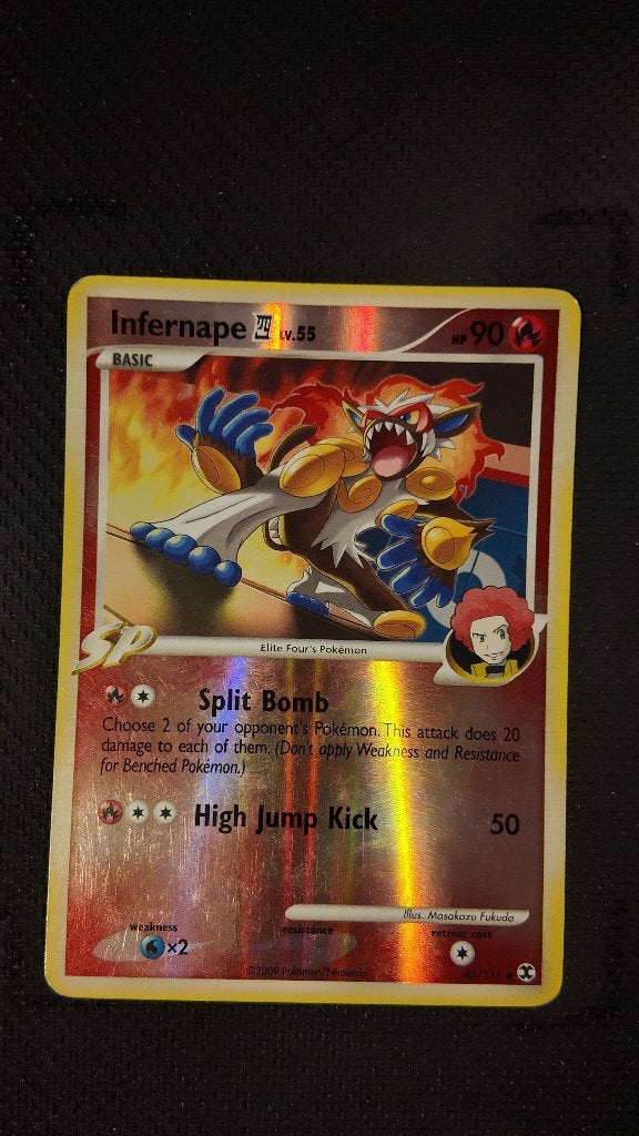 Infernape E4 1 43 Rising Rivals | Pokemon kaart, Ophalen, Zo goed als nieuw, Losse kaart, Foil