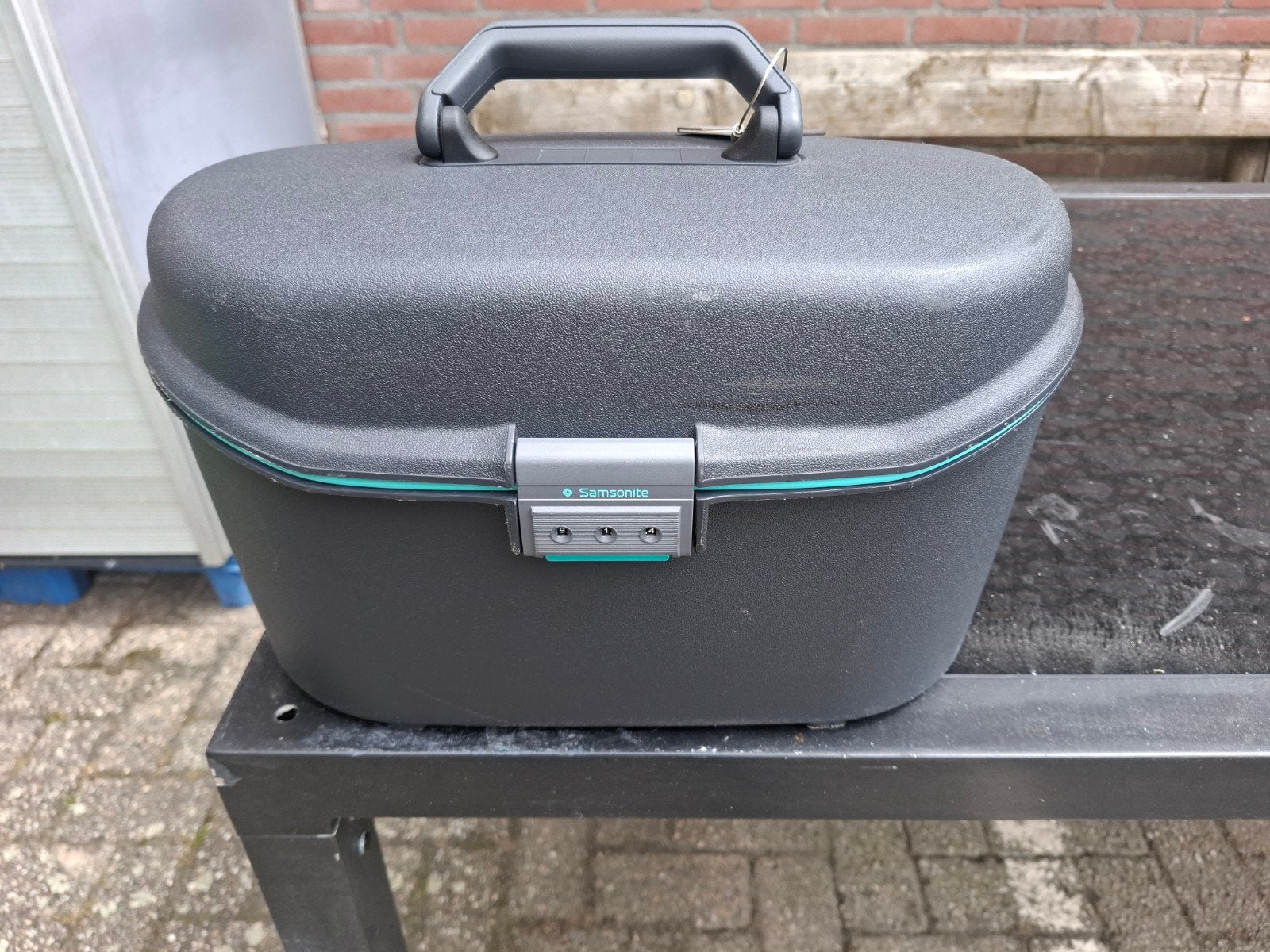 Samsonite Beautycase - Hardcase - Grijs, Gebruikt, Ophalen of Verzenden, Grijs, Met slot
