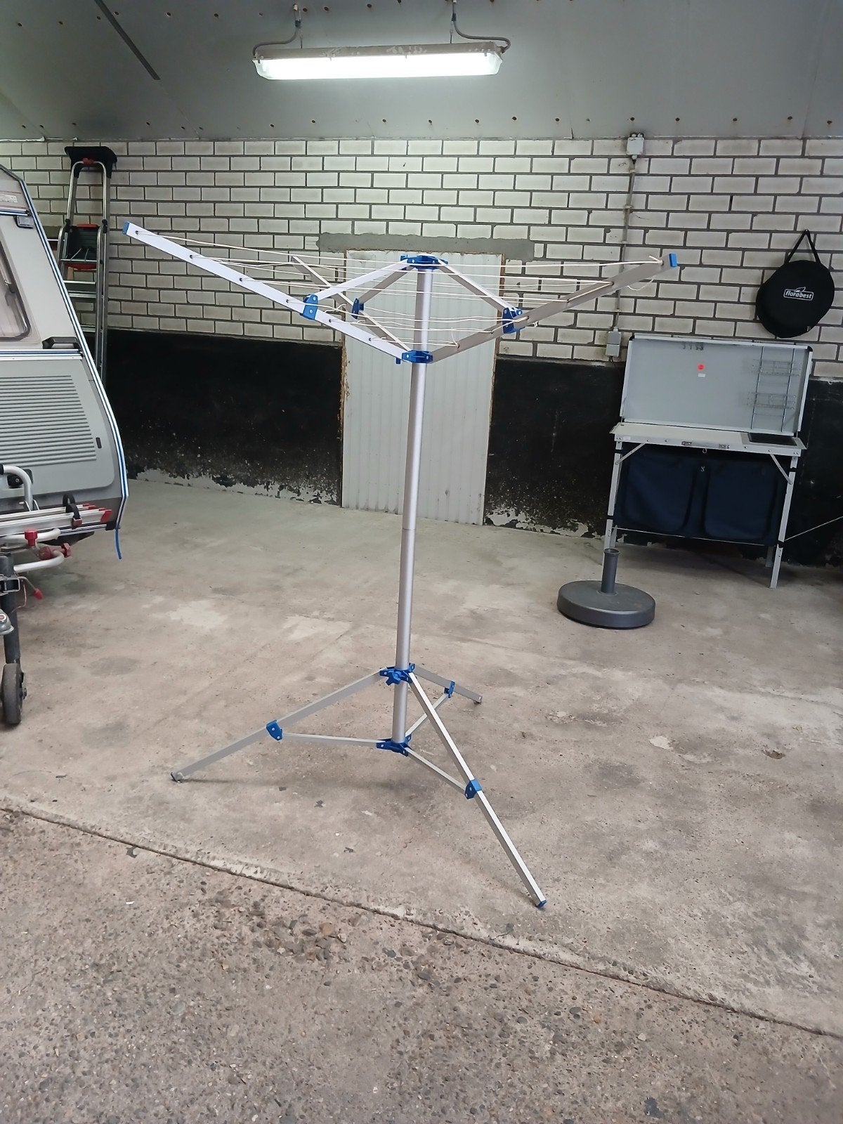 Opvouwbare droogmolen voor camping of tuin, Ophalen, Gebruikt