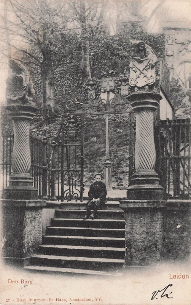 702-258-013 Den Burg Leiden, Verzenden, Voor 1920, Zuid-Holland
