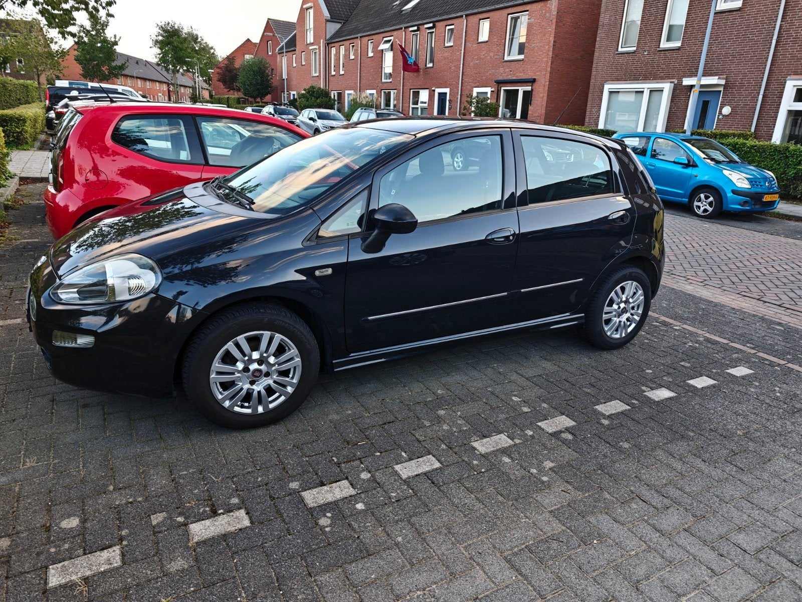 Fiat Punto 0.9 Twinair 74KW 5DR 2014 Zwart - 145.784 km, Voorwielaandrijving, 100 pk, Origineel Nederlands, Handgeschakeld
