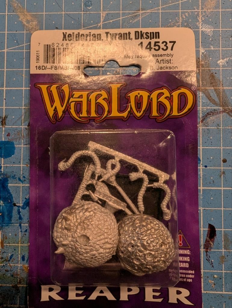Reaper Miniatures Warlord Xeldorian Tyrant Dkspn, Ophalen of Verzenden, Nieuw, Overige soorten, Figuurtje(s)