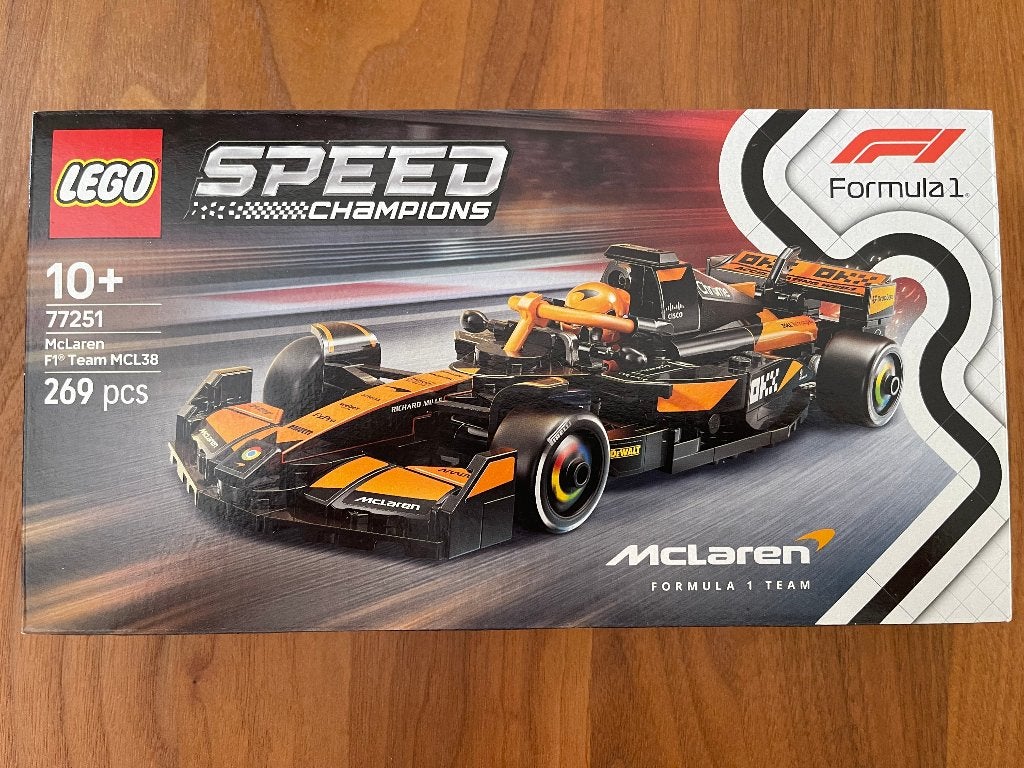 Lego 77251 McLaren F1 Team MCL 38, Nieuw, Complete set, Compleet, Lego