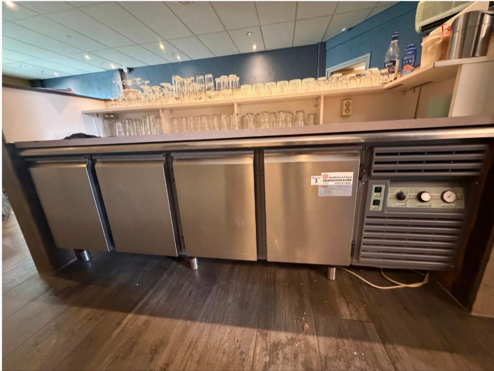 RVS koelwerkbank, Afinox, Gebruikt, Via Arturo Toscanini, 14 - 20010 Arluno (MI), Info@afinox.it