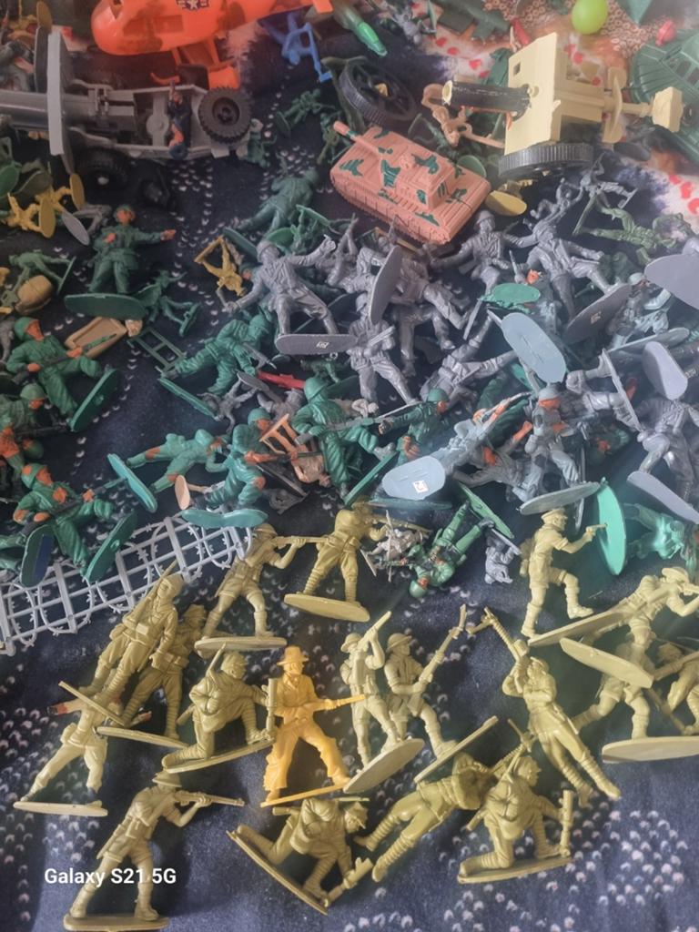 Plastic leger poppetjes speelgoed, Ophalen of Verzenden, Landmacht, Nederland