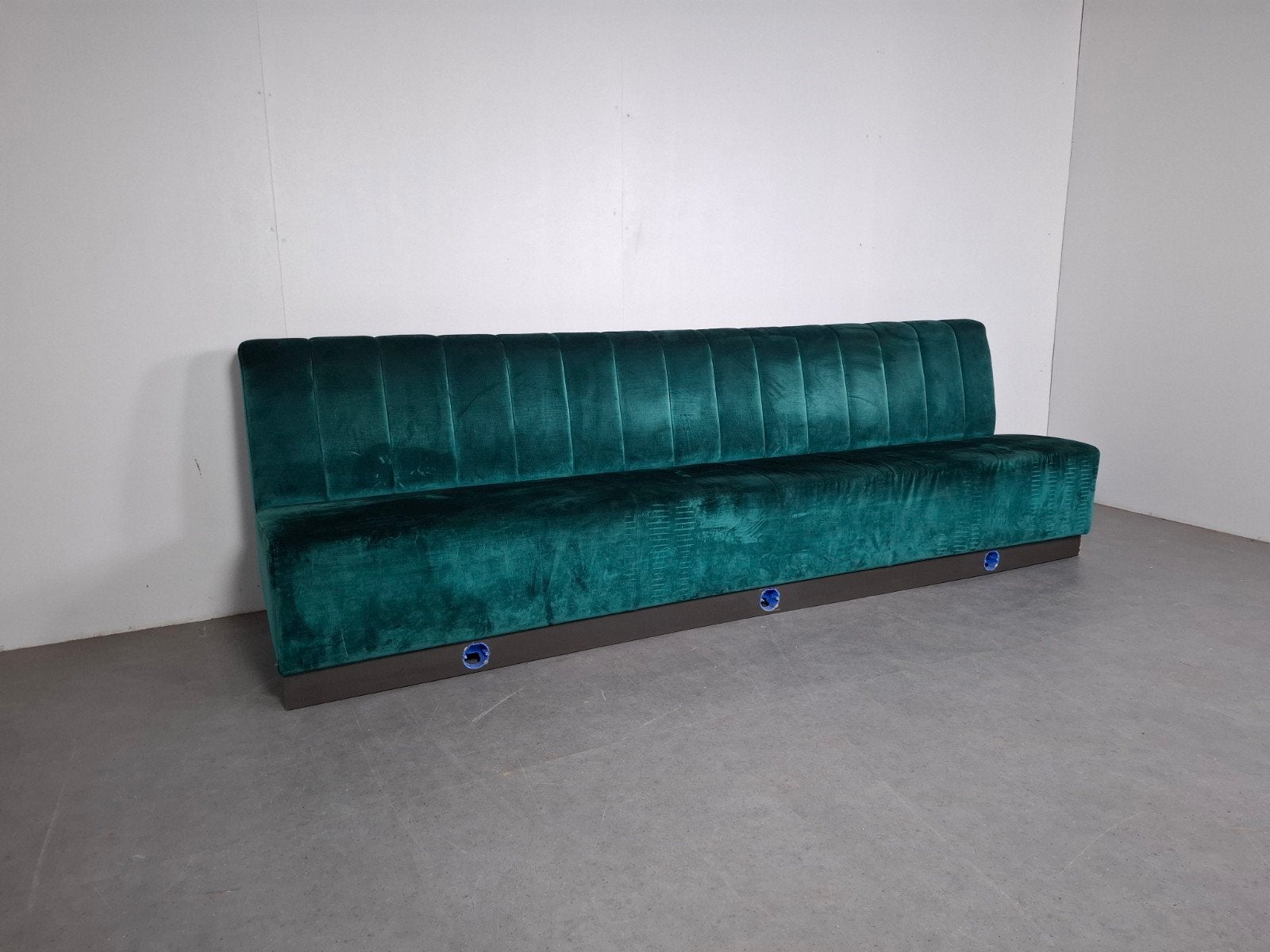 Wand / Eetkamer Bank met Contactdoosjes | GRATIS BEZORGING, Hout, 300 cm of meer, 75 tot 100 cm, Ophalen of Verzenden