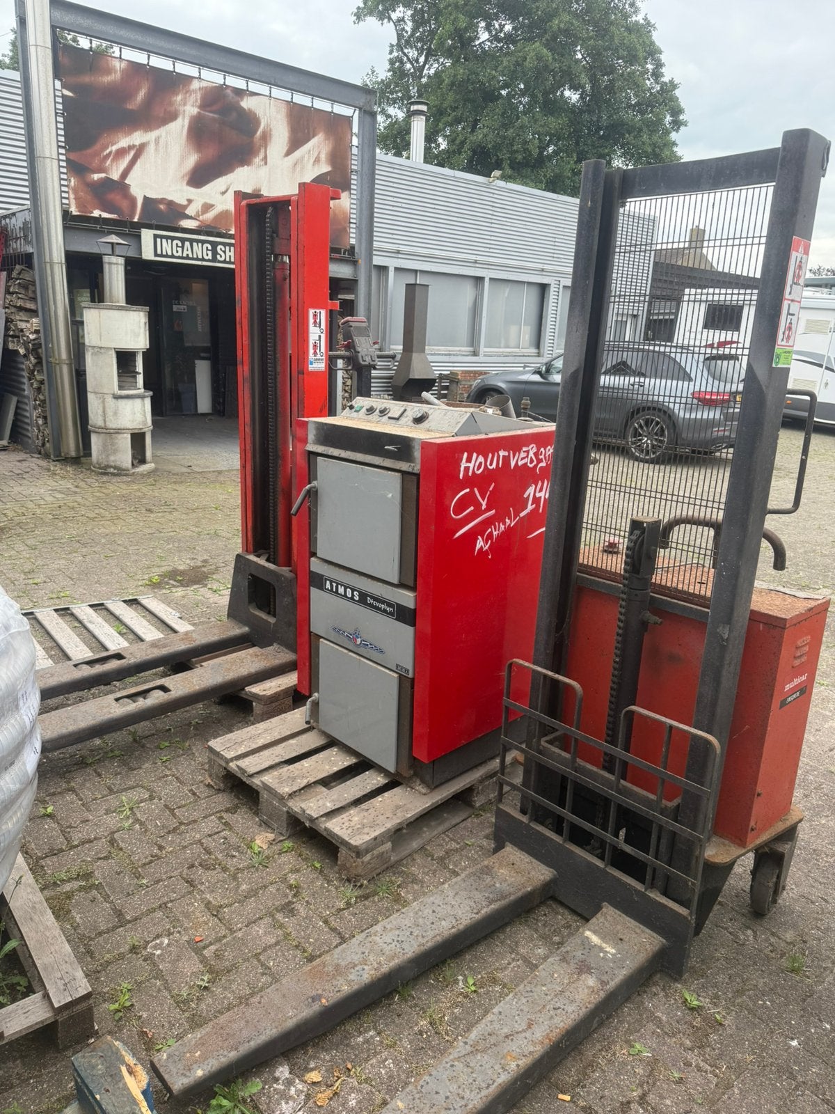 Hout gestookte cv ketel houtvergasser, Ophalen, Minder dan 60 cm, Cv-ketel of Combi-ketel, 30 tot 80 cm
