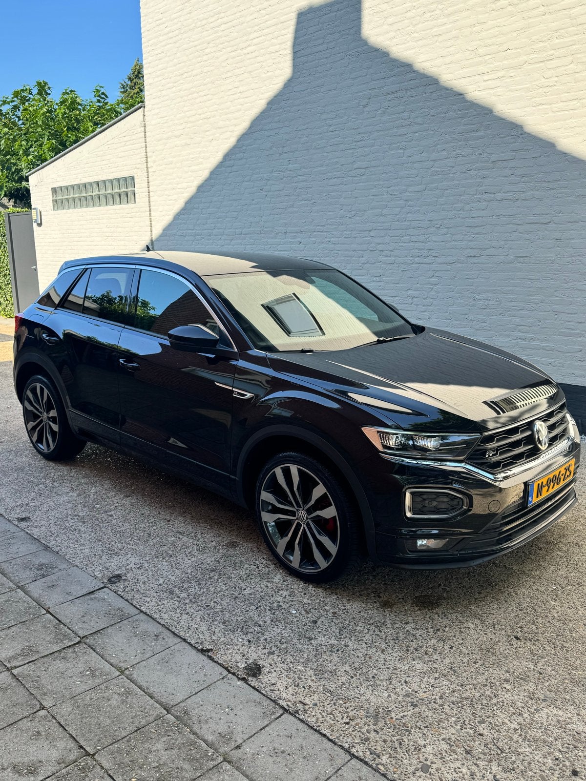 Volkswagen T-Roc 1.5 TSI R-Line 150pk onderhoudshistorie, Auto's, Volkswagen, Voorwielaandrijving, 1498 cc, 4 cilinders, Leder en Stof