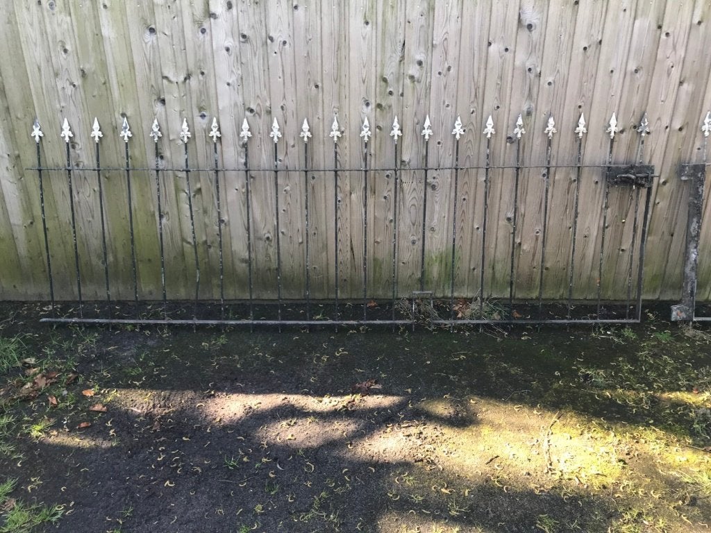 Sierhekwerk poort tuinhek hekwerk klassiek sierhek sier, Ophalen, Gebruikt, IJzer, Tuinhek