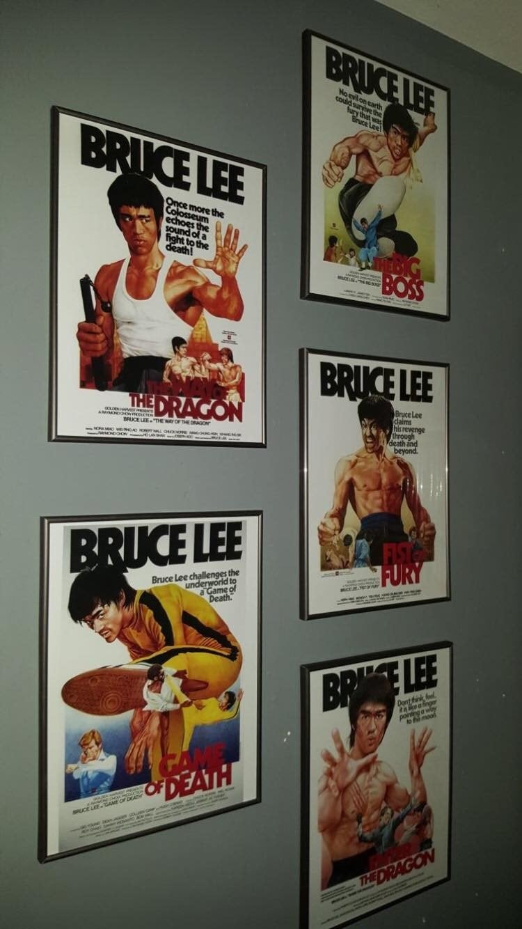 Bruce lee, Verzamelen, Posters, Ophalen of Verzenden, Zo goed als nieuw, Film en Tv