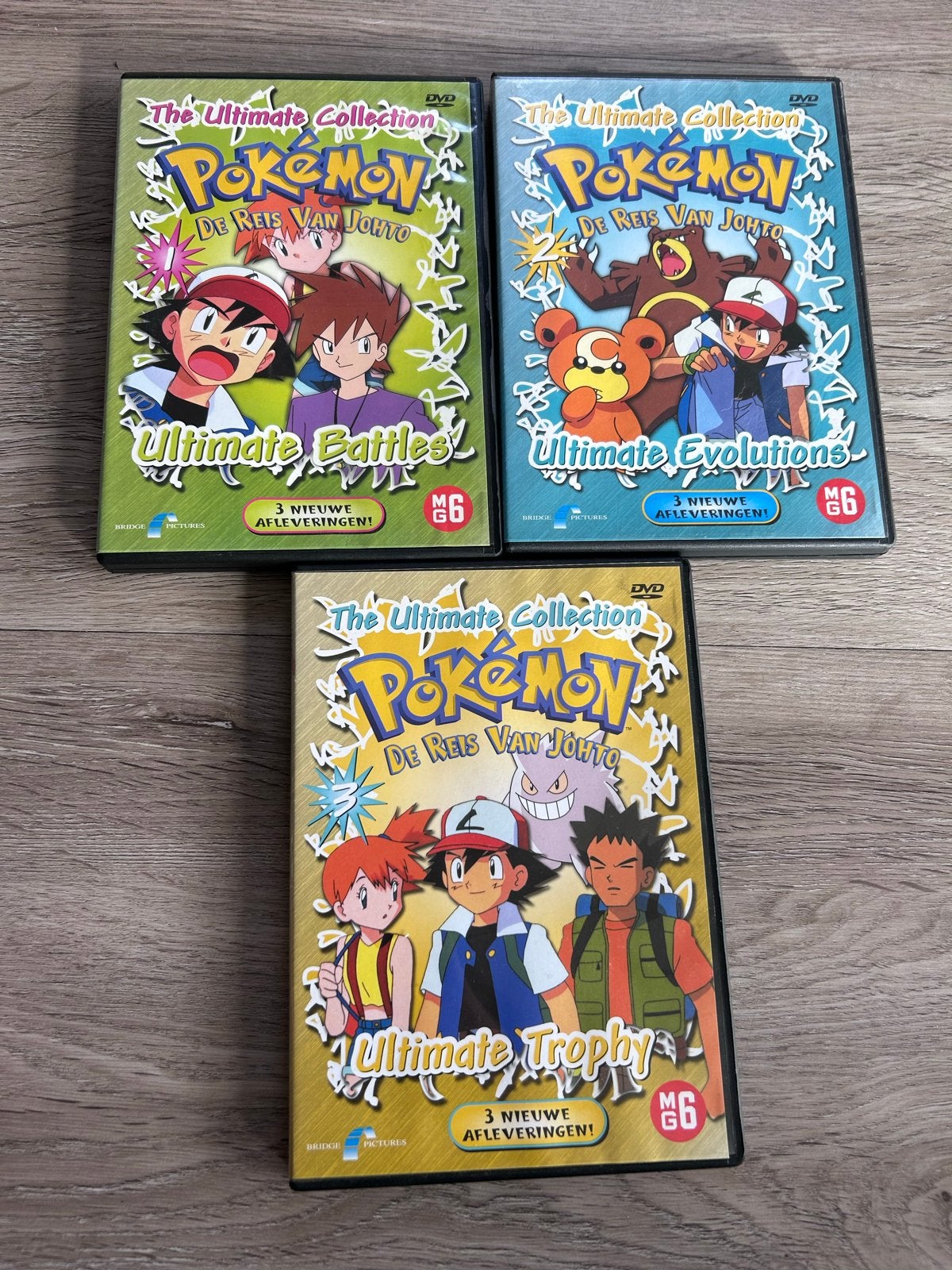 Pokémon: De Reis Van Johto - Ultimate Collection DVD's, Cd's en Dvd's, Gebruikt, Animatie, Alle leeftijden, Tv-serie