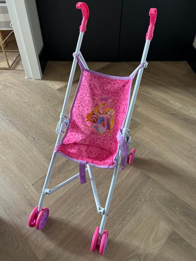 Gratis! Disney Princess Poppenbuggy - Roze, Ophalen of Verzenden, Zo goed als nieuw, Overige typen