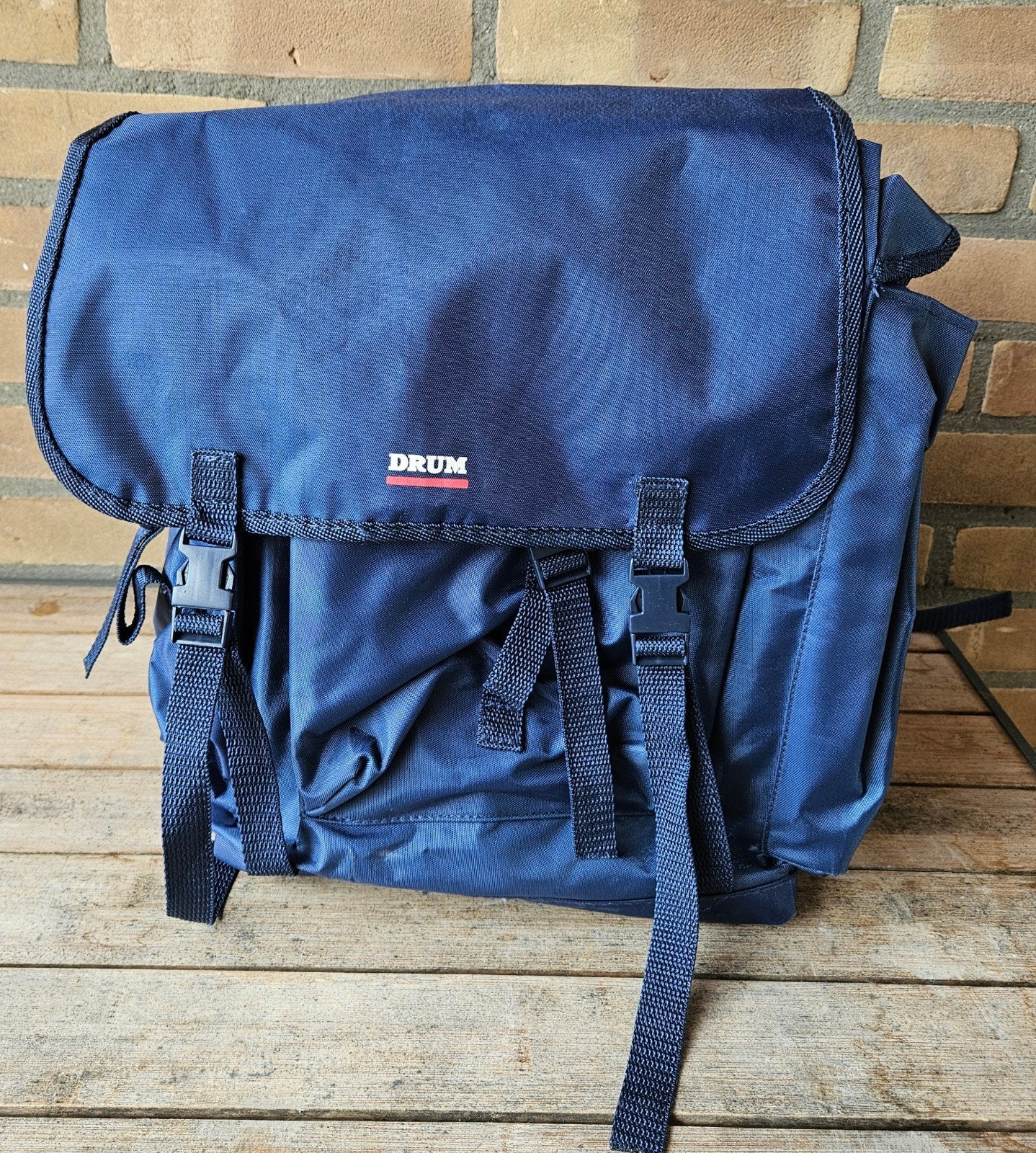 Drum rugzak, Ophalen of Verzenden, Nieuw, Blauw, 30 cm of meer