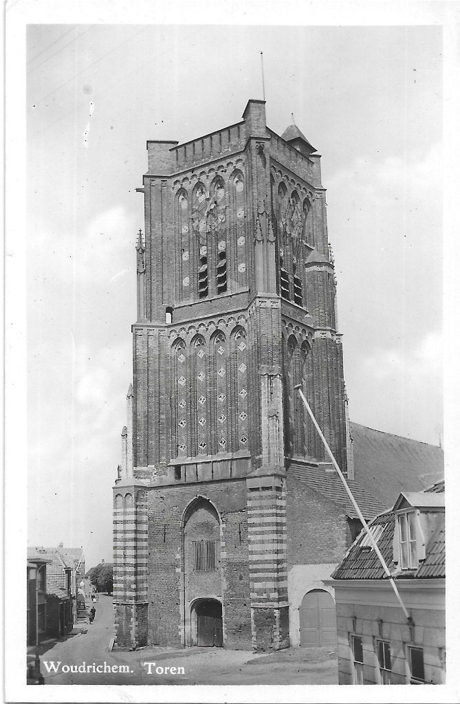 AK Woudrichem - Toren, Verzenden, 1960 tot 1980, Ongelopen, Noord-Brabant