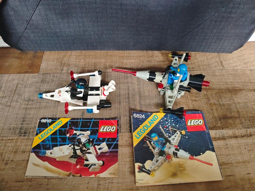 Lego space sets 6810 & 6824, Ophalen of Verzenden, Gebruikt